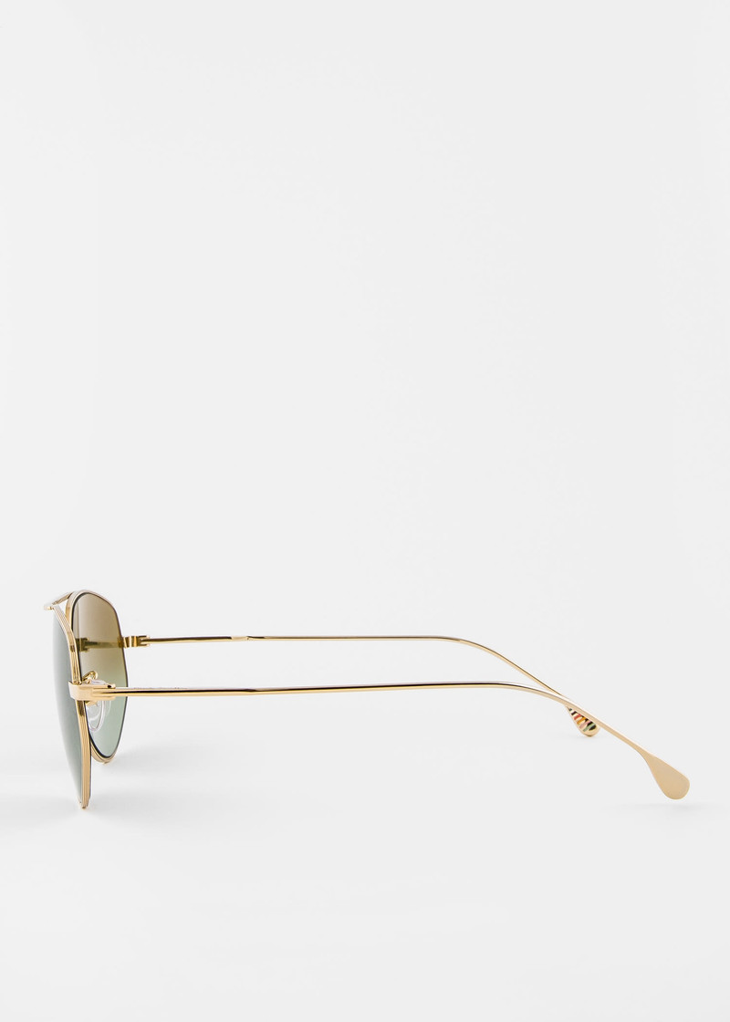 Gold 'Drake' Sunglasses 5
