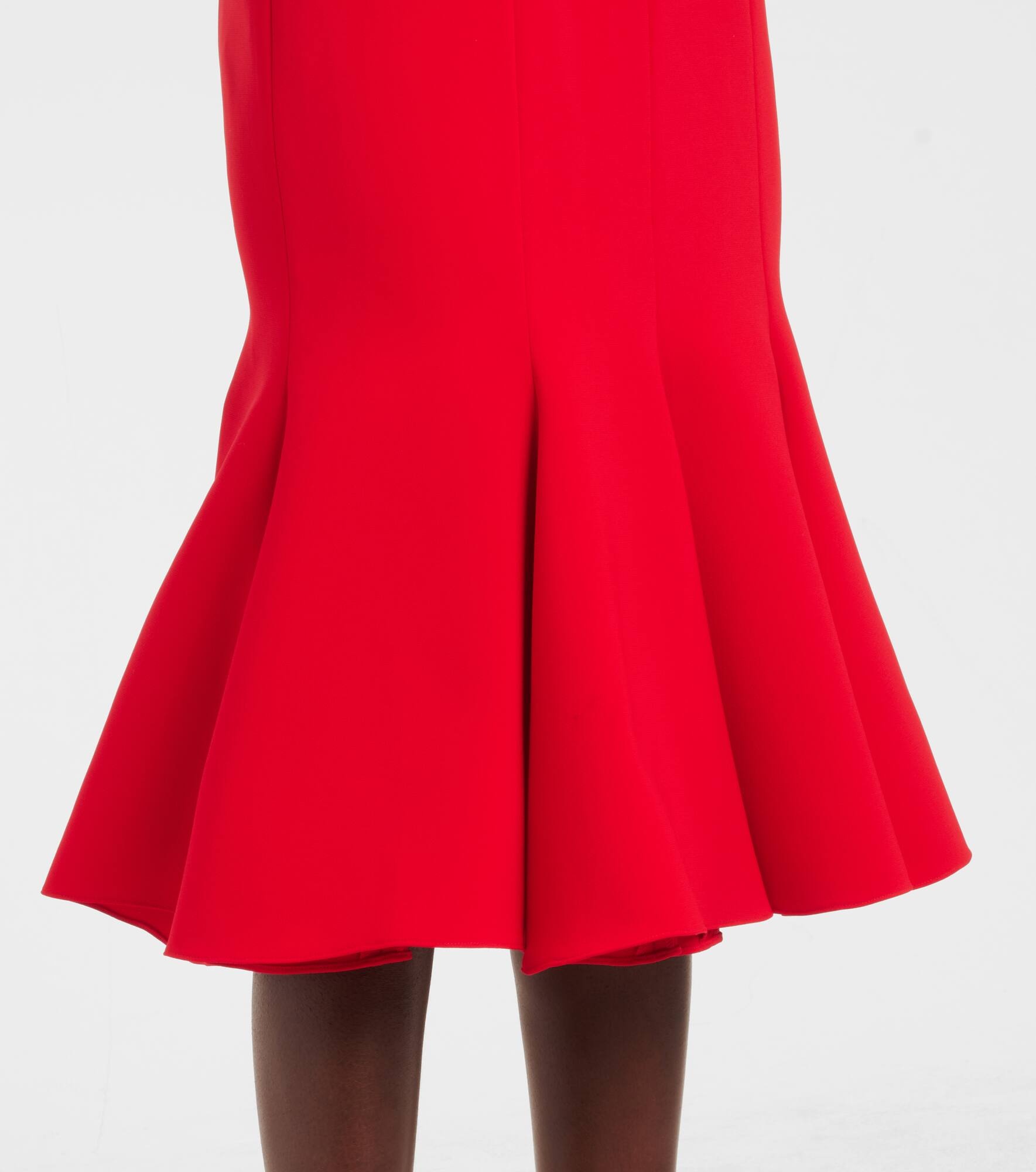 Crêpe midi dress - 5