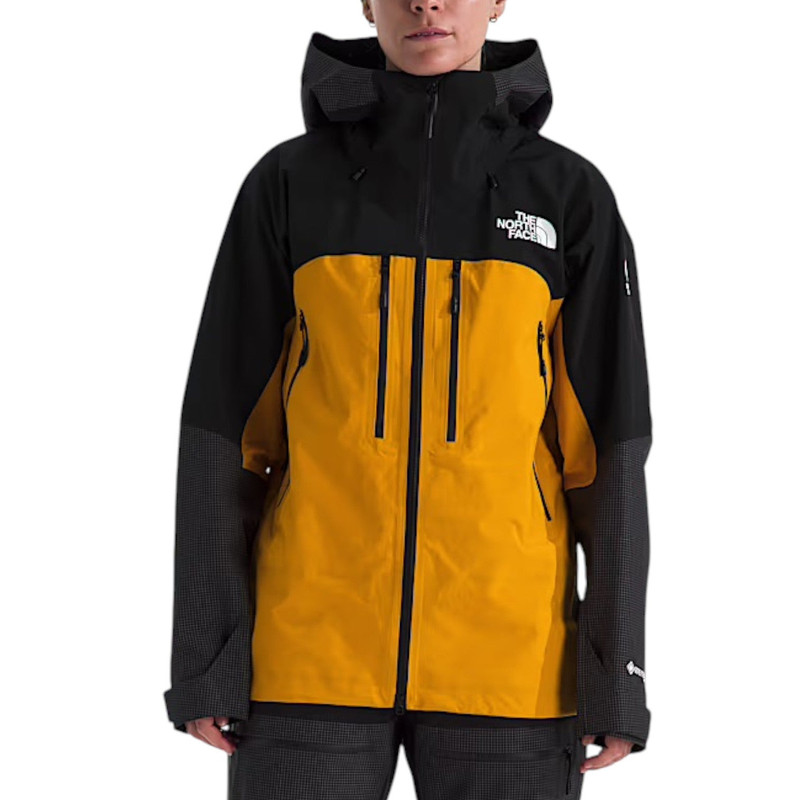 The North Face (WMNS) THE NORTH FACE Summit Series Mountain Gore-Tex Pro Jacket 'Summit Gold Black' NF0A8CA1-ZU3 outlook