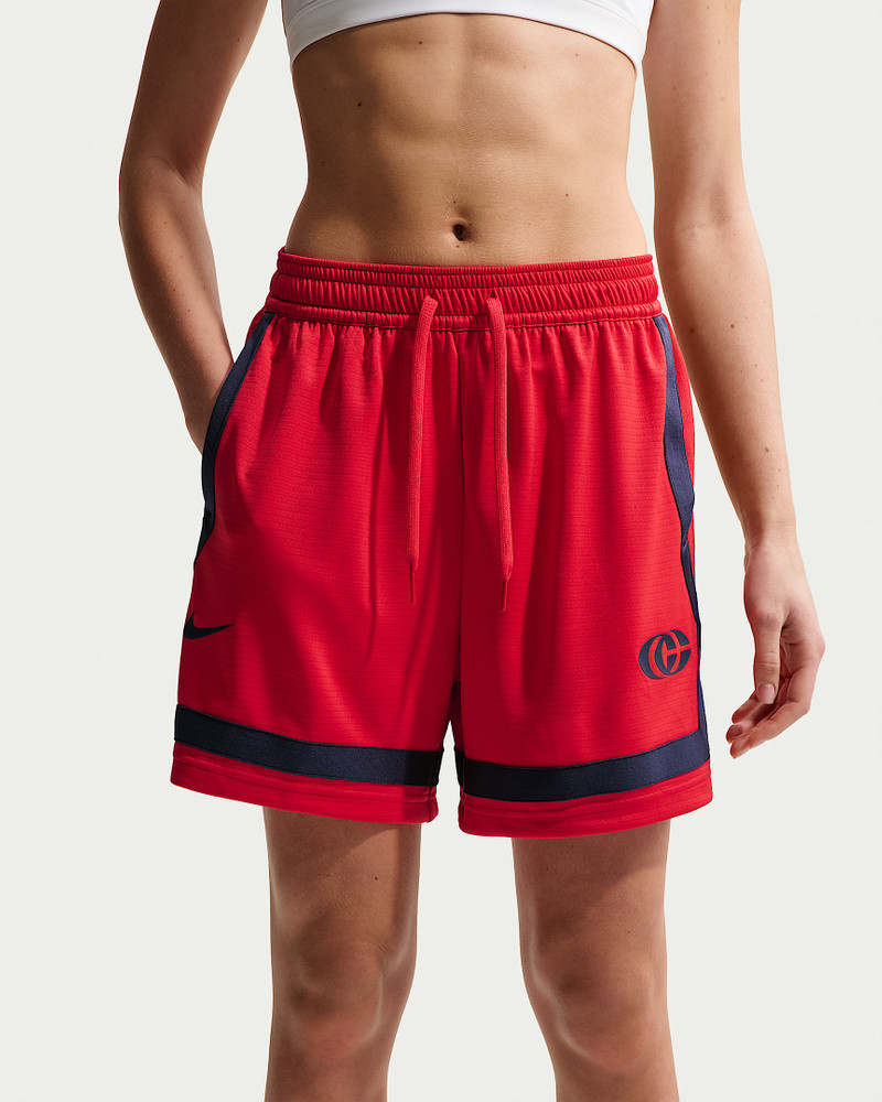 Nike Caitlin Clark Nike Women's Crossover Dri-FIT 5" Basketball Shorts outlook