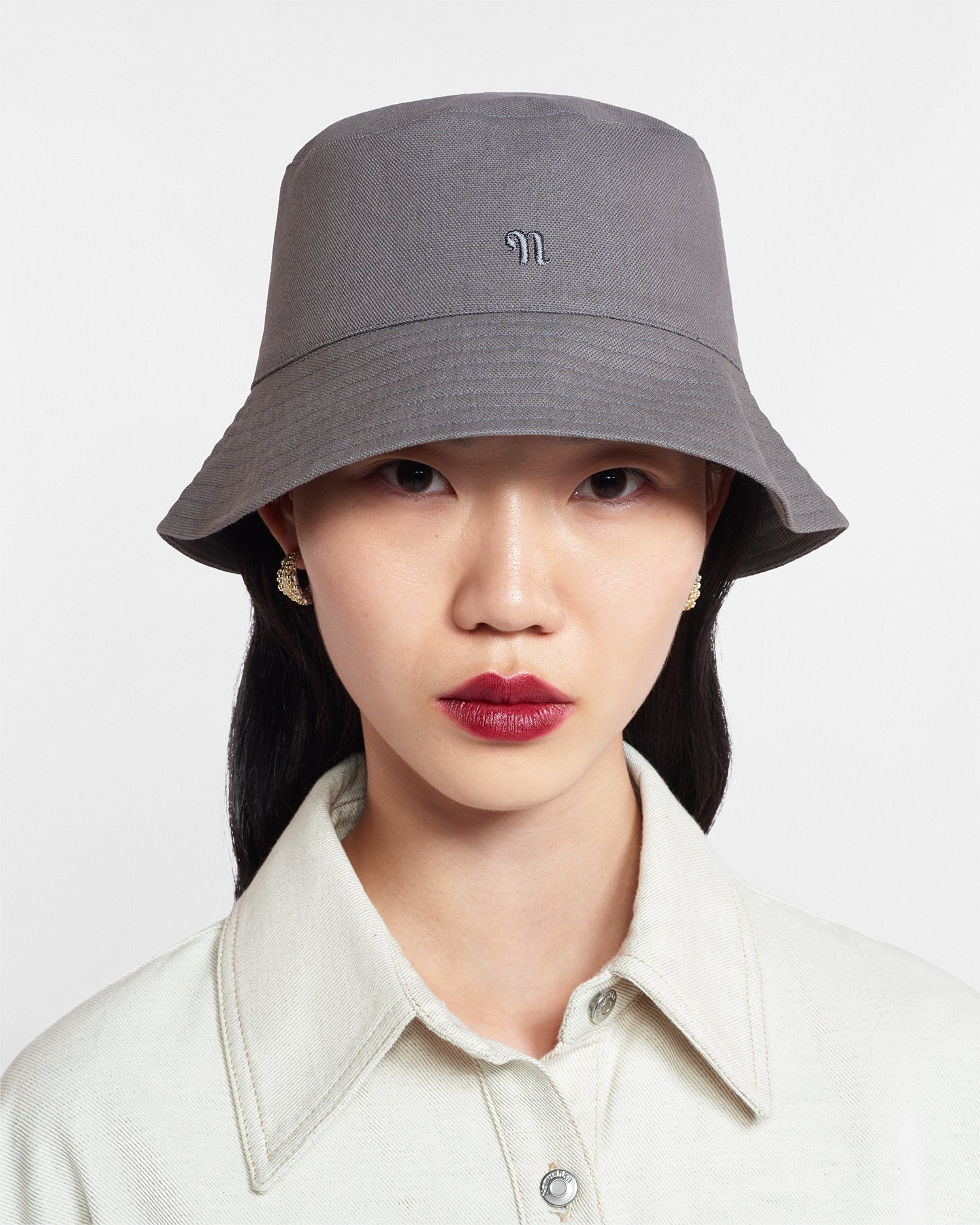 Cotton-Canvas Bucket Hat - 2