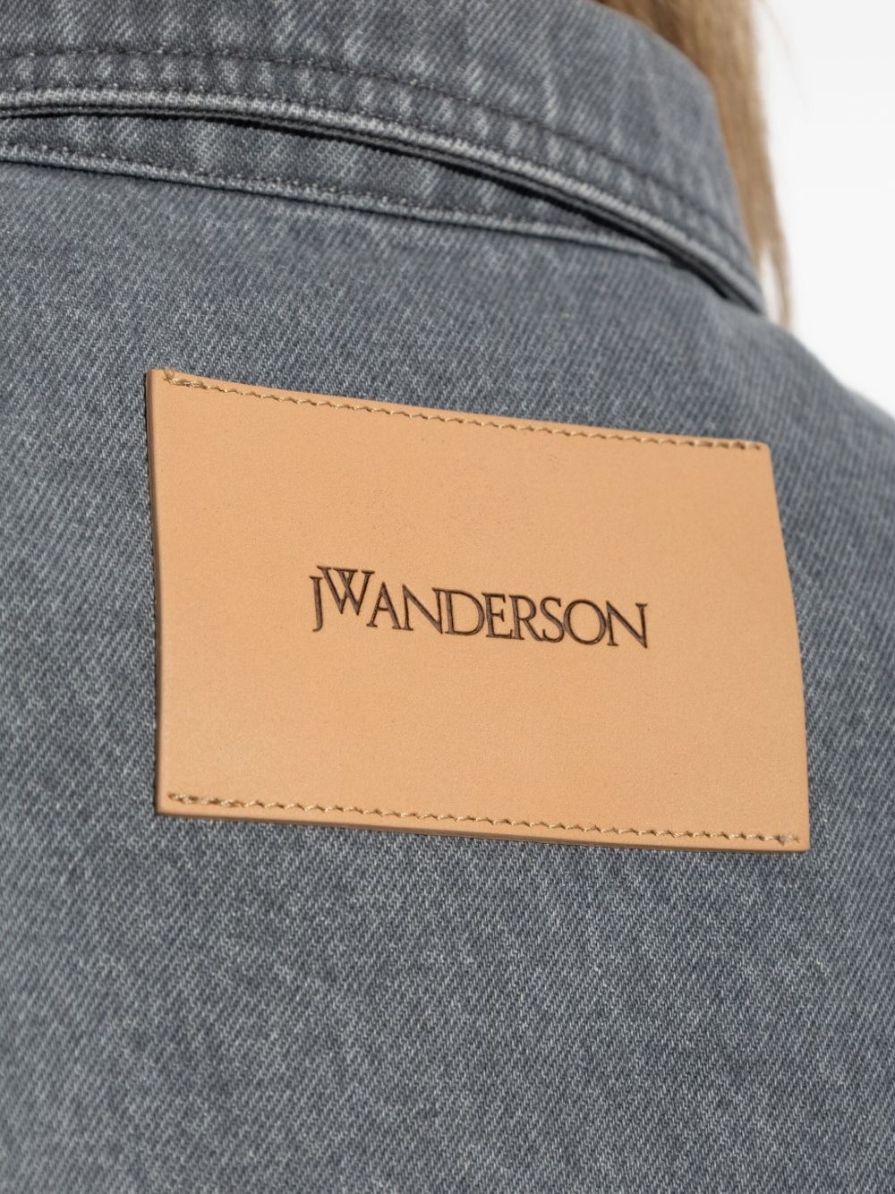 button-fastening patch-pocket shirt - 5
