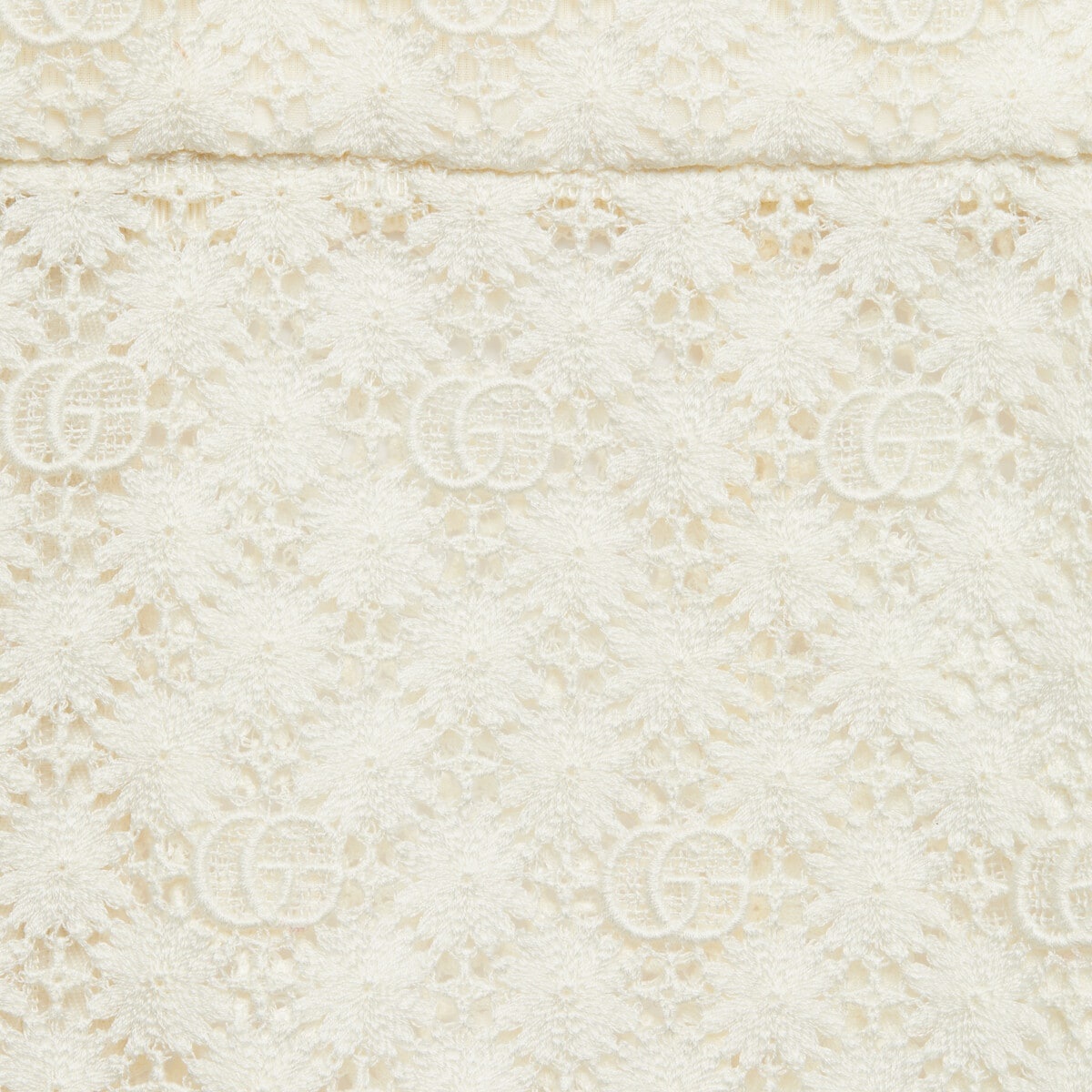 Double G flower lace skirt - 4
