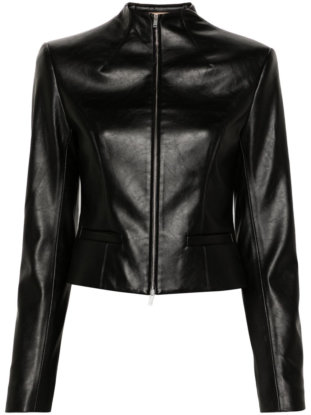 Ubala faux-leather jacket - 1