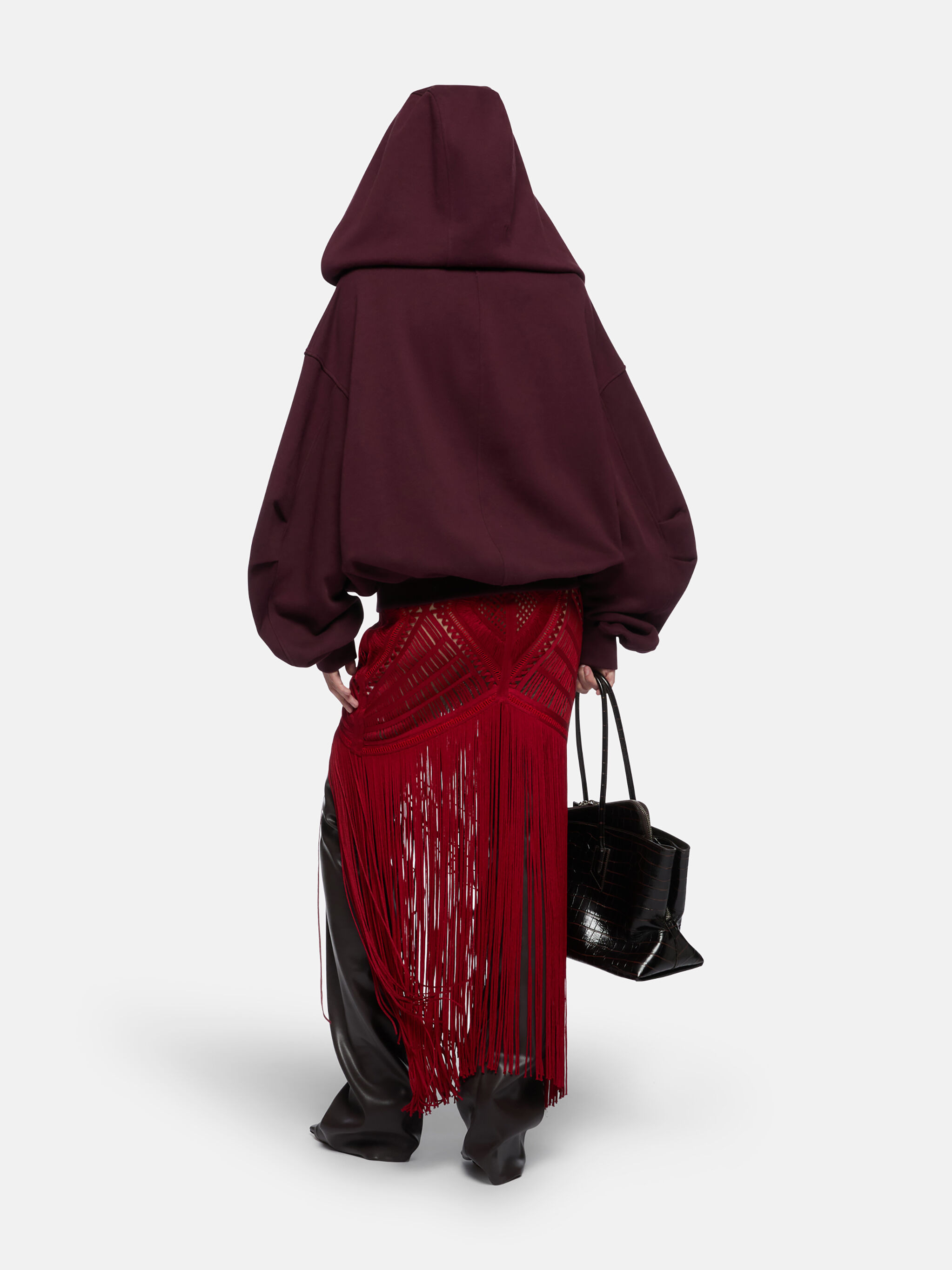 RED MIDI DRESS - 3
