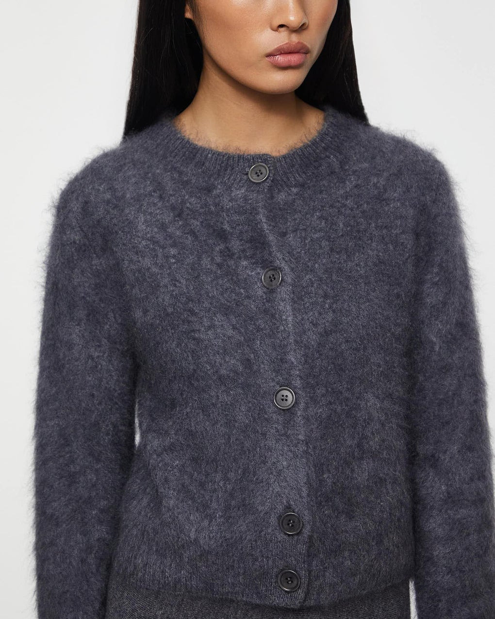 Cardigan Azalea Cashmere Grey - 4