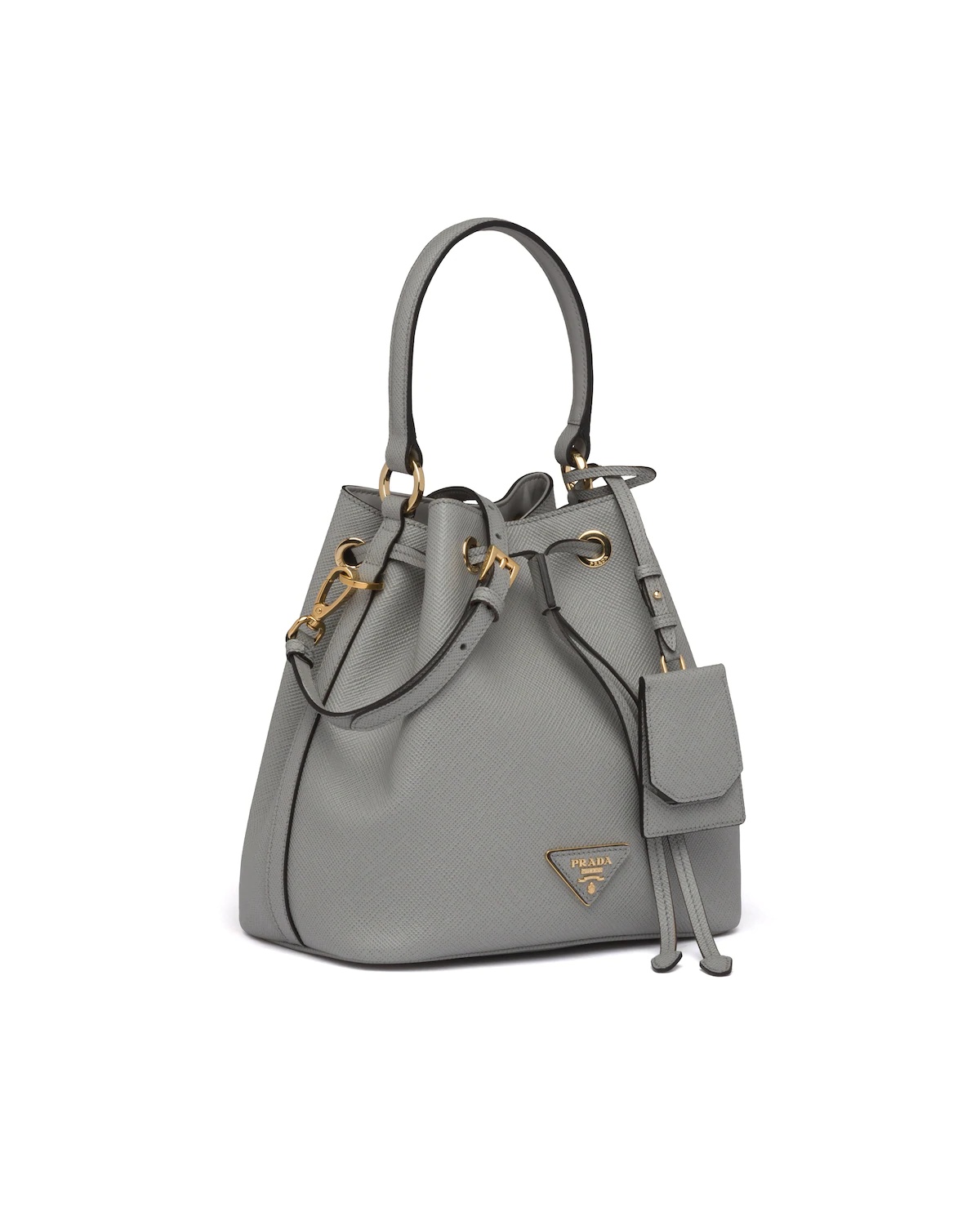 Saffiano Leather Bucket Bag - 3