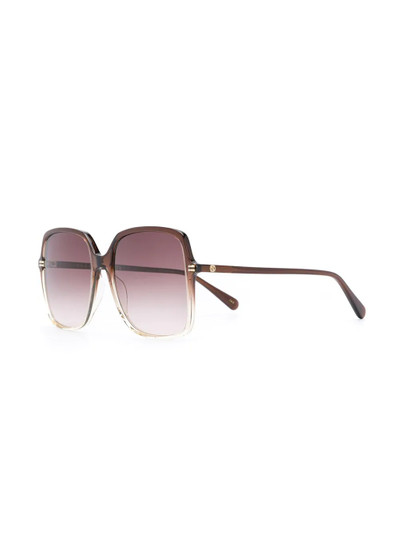 GUCCI oversized square sunglasses outlook