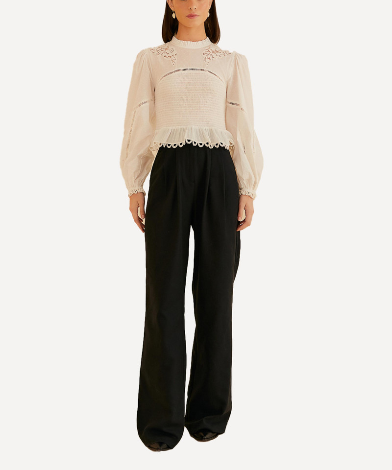 FARM RIO Black Low Waist Trousers outlook