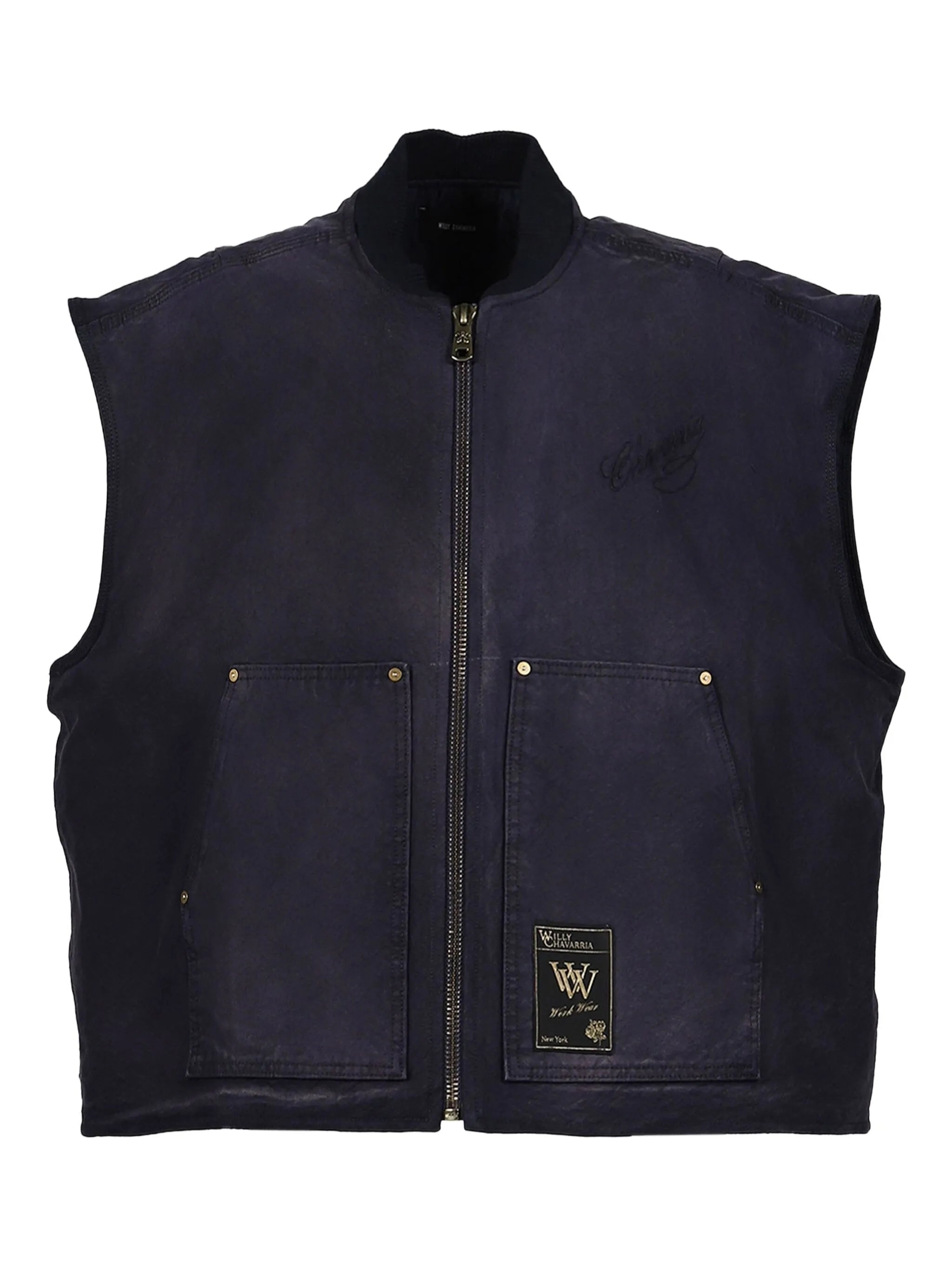 Willy Chavarria Zip-up Gilet - 1