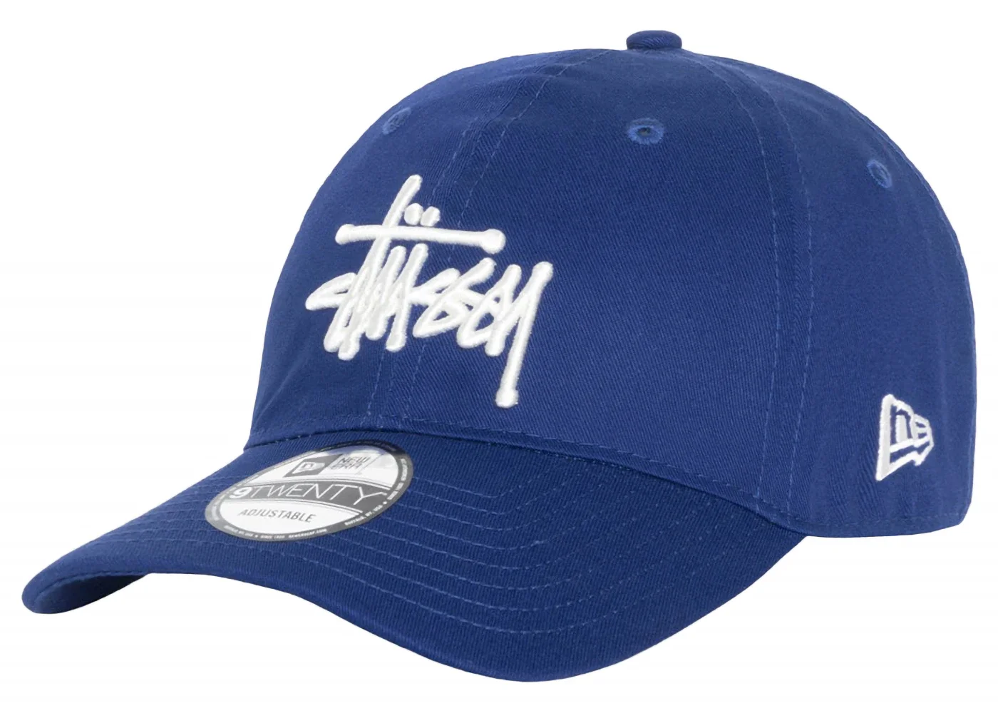 Stussy New Era 9Twenty Basic Strapback Dark Royal - 1