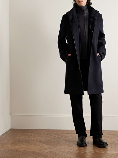 Yves Salomon Virgin Wool-Felt Coat with Detachable Shearling Liner outlook