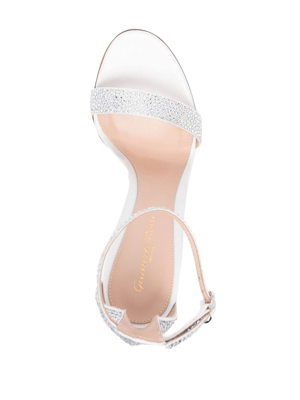 crystal-embellished 110mm sandals - 4