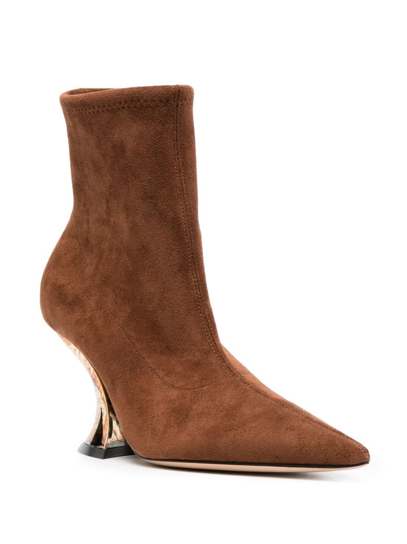 CASADEI Elodie 85mm ankle boots outlook