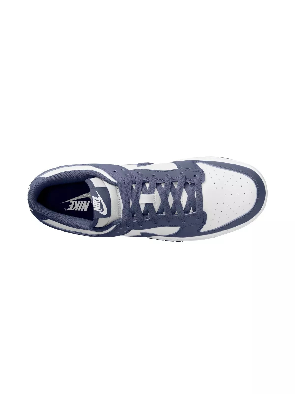 Dunk Low Retro "White/Midnight Navy" Men's Shoe - 8