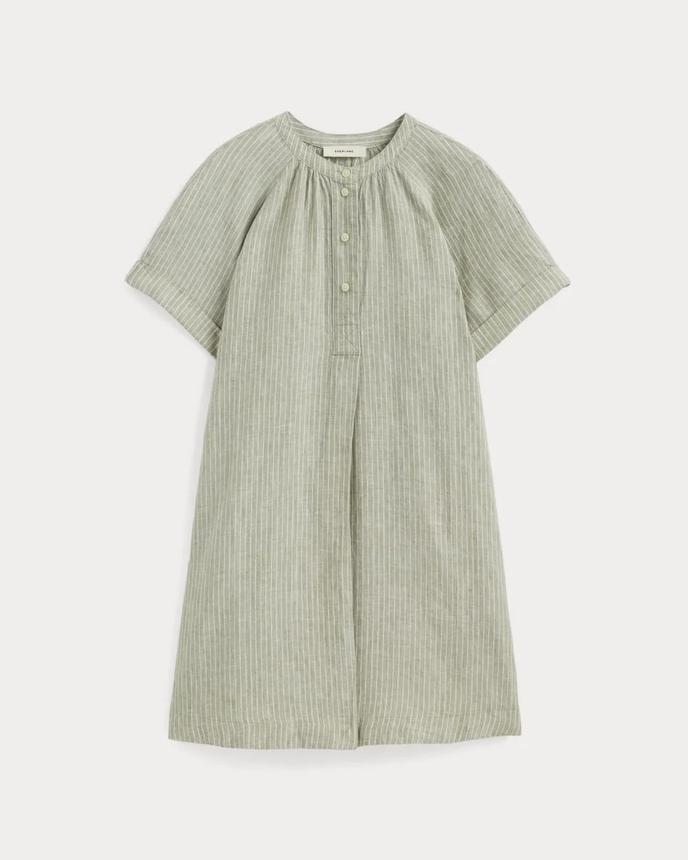 THE POPOVER DRESS IN LINEN - 1