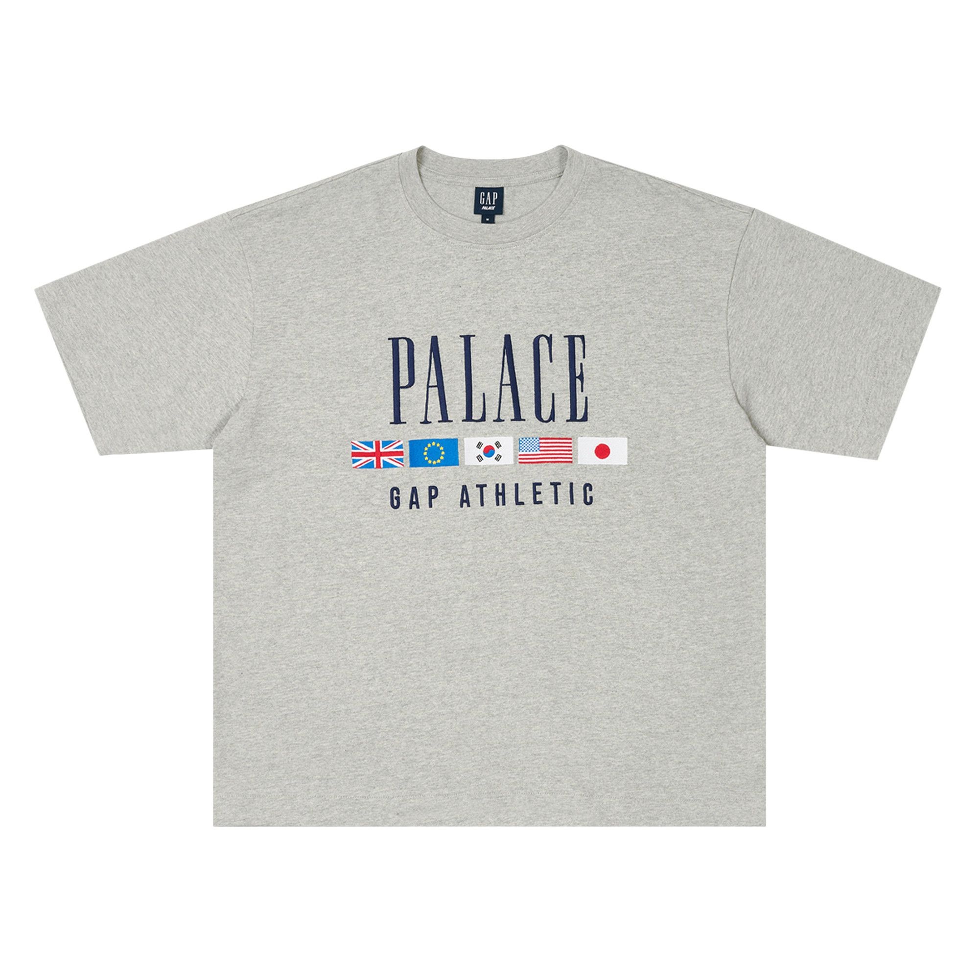 Palace x Gap Heavy Jersey T-Shirt 'Grey' - 1
