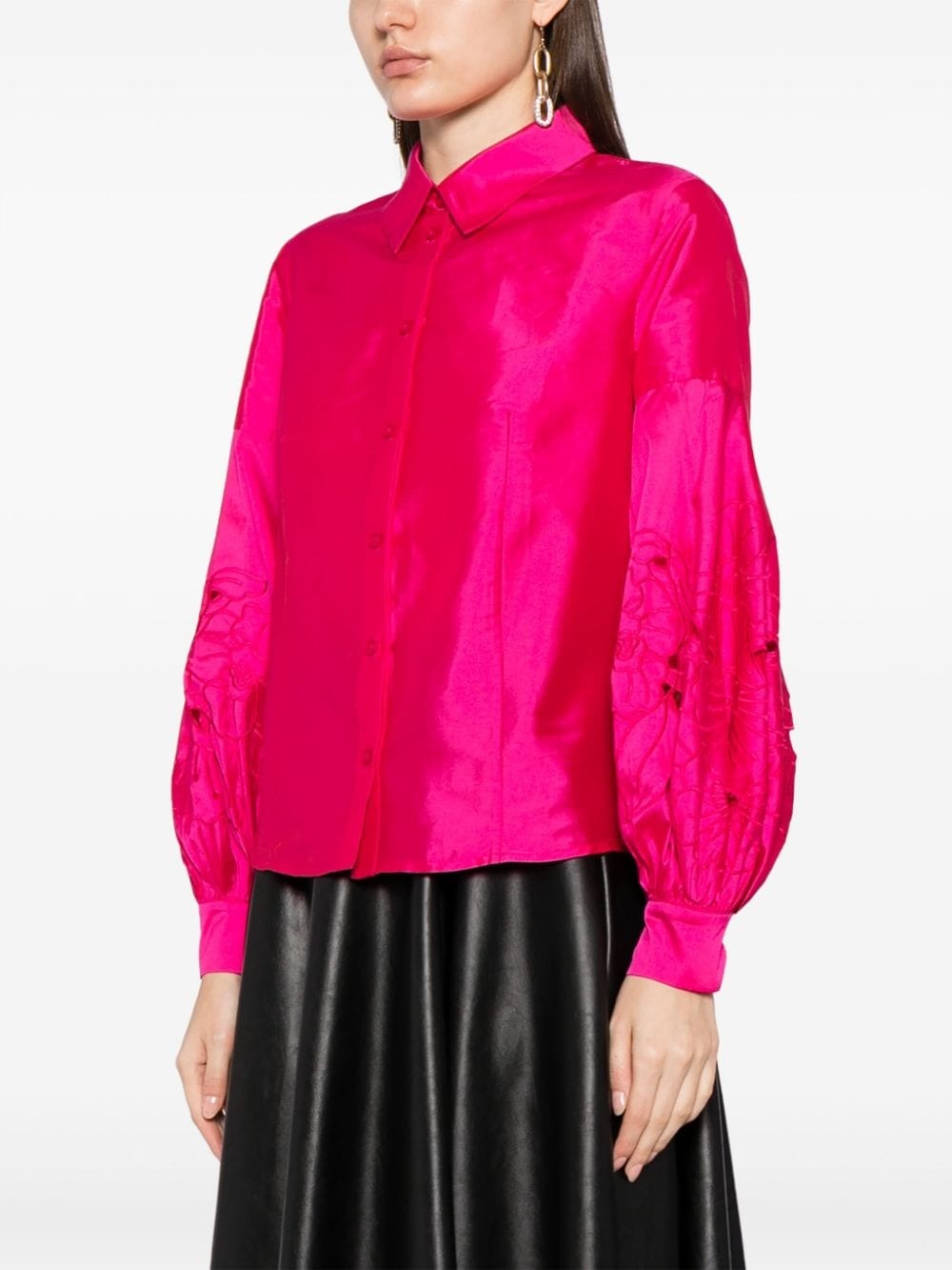 Astor satin-finish shirt - 3
