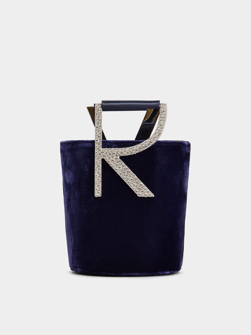 RV Strass Constellation Mini Bag in Velvet 5