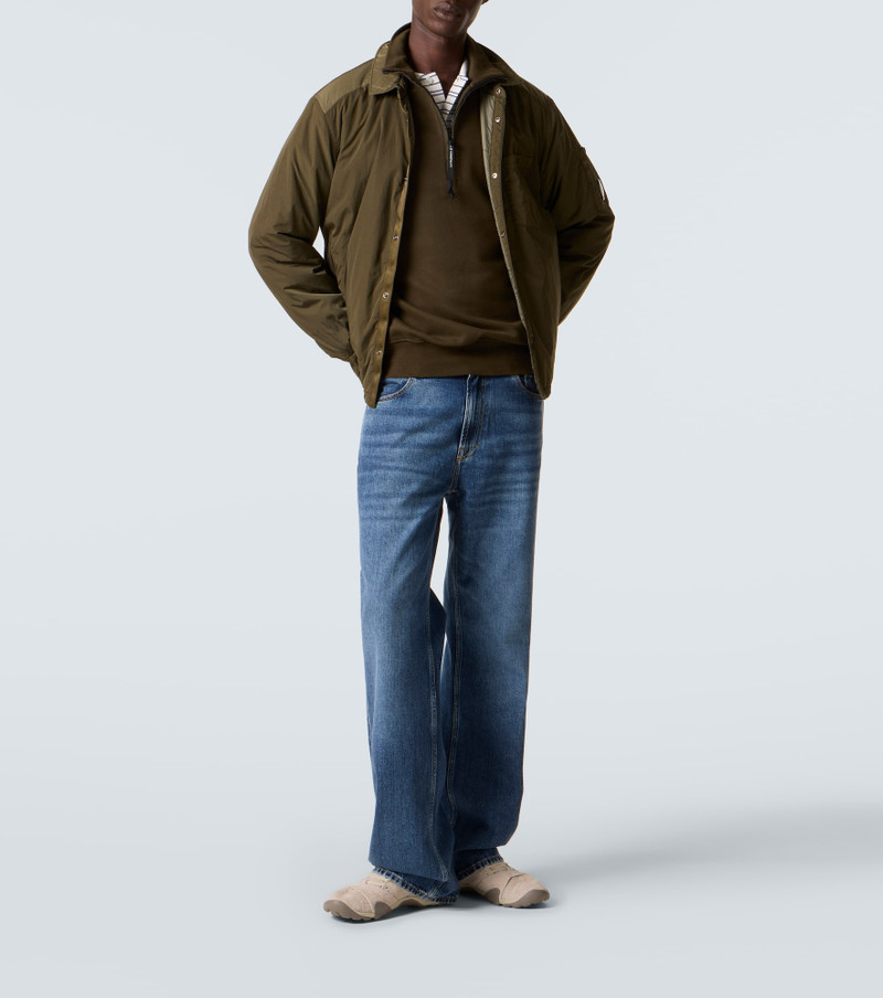 C.P. Company Lens cotton half-zip sweatshirt outlook