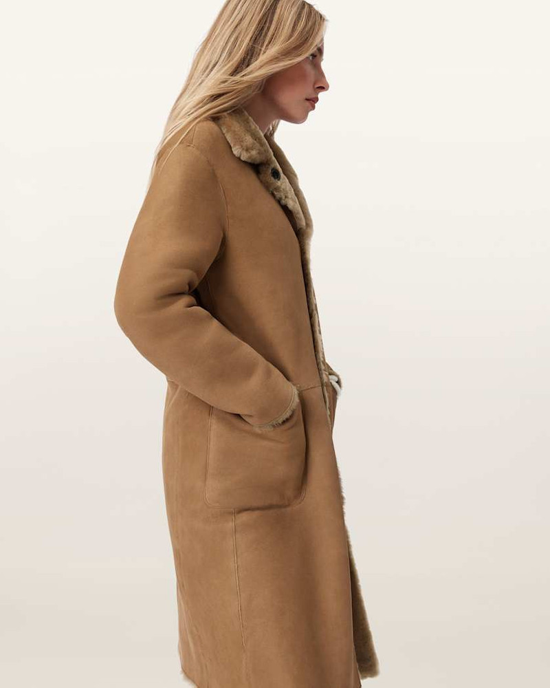 SERRA REVERSIBLE SHEARLING COAT 8