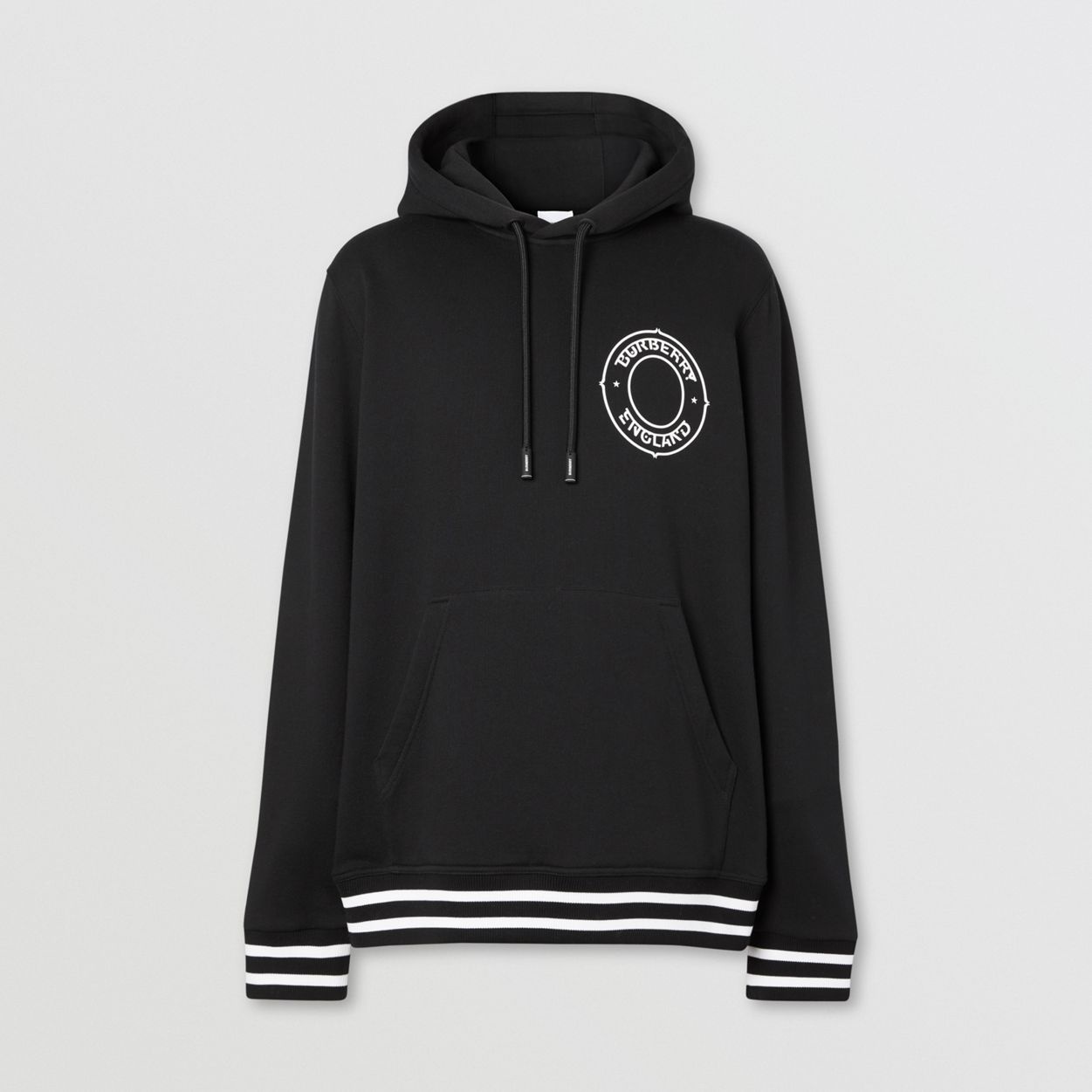 Logo Graphic Cotton Oversized Hoodie - 1