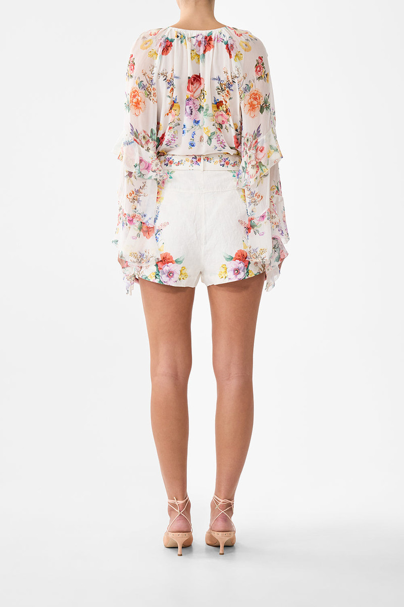 CAMILLA TUCK FRONT SHORT outlook