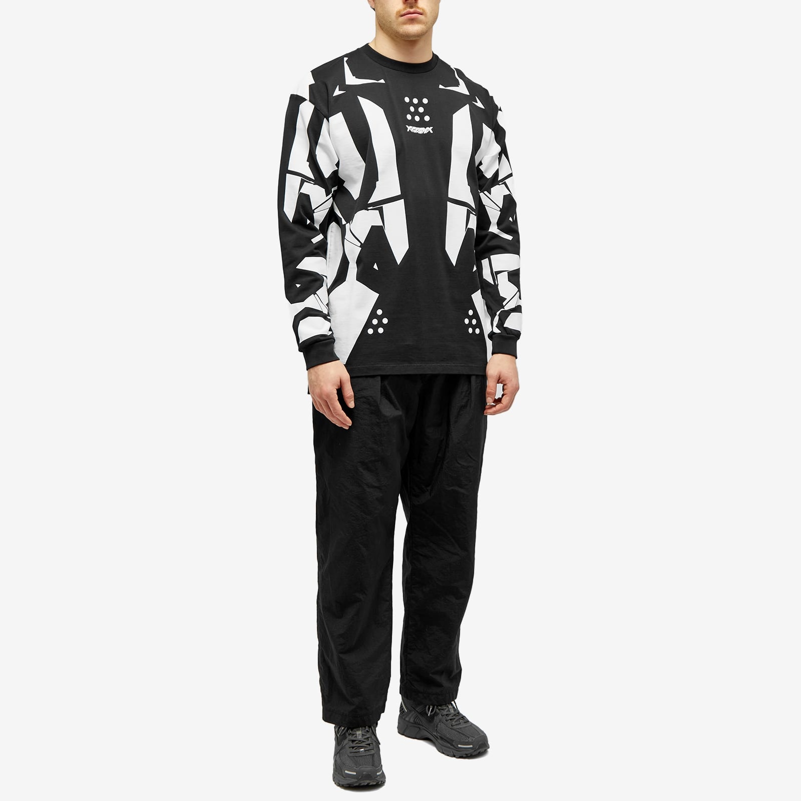 Acronym 100% Cotton Long Sleeve T-Shirt - 4