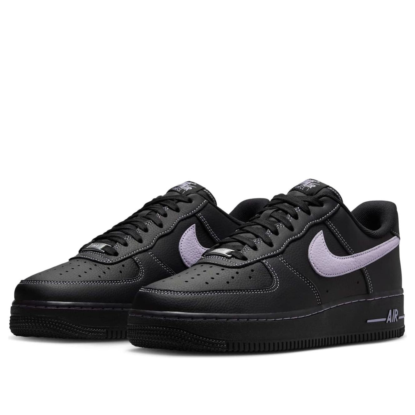Nike Air Force 1 Low 'Black Light Lilac' HQ2037-001 - 3
