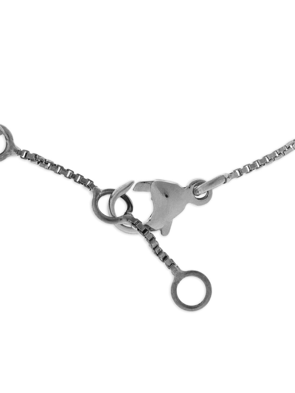crystal-embellished charm bracelet - 4
