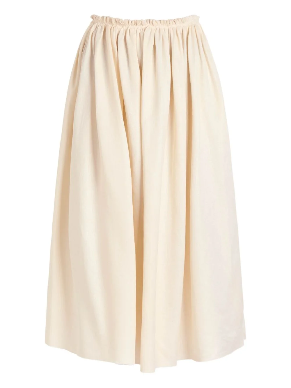 Chiara pleated-detail midi skirt - 1