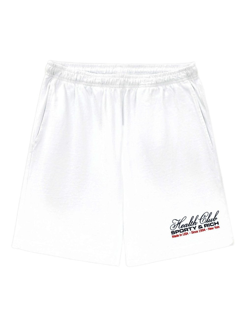 logo-print shorts 1