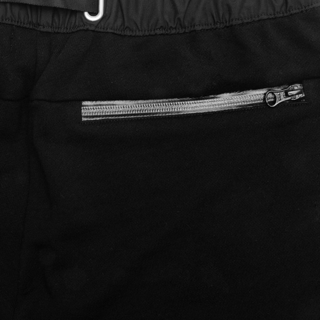 JOHN ELLIOTT WATERPROOF TERRY MOUNTAIN SHORTS - BLACK - 4