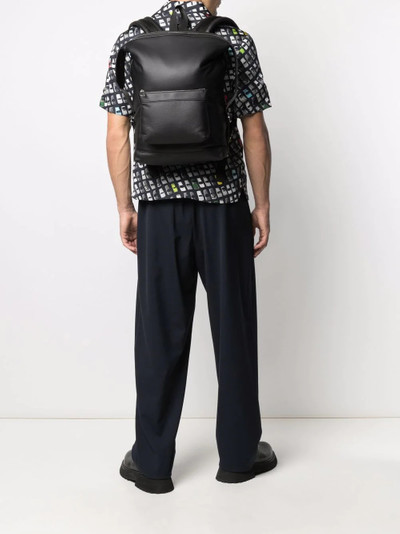 Bottega Veneta grained leather backpack outlook