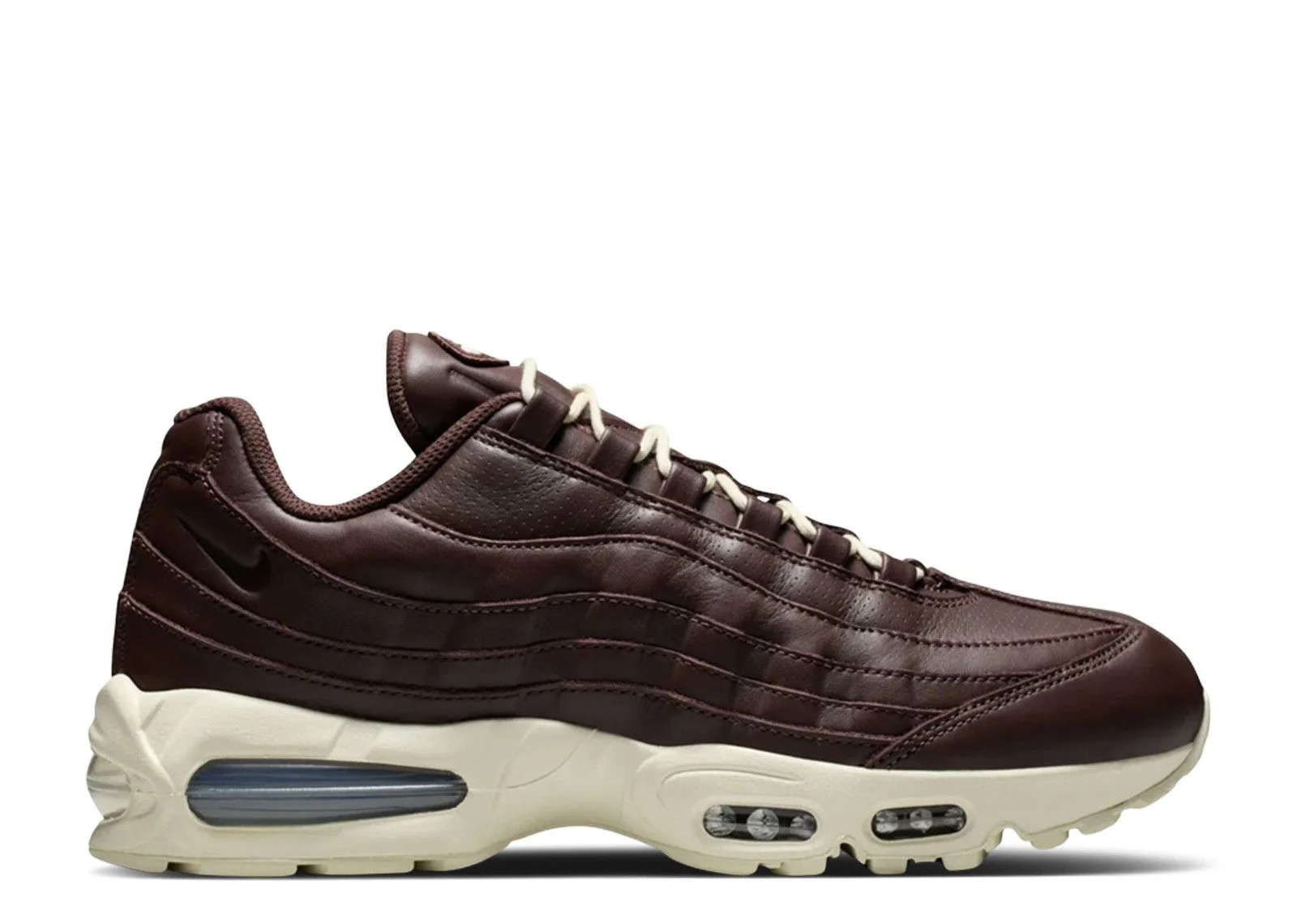 NIKE AIR MAX 95 'BIG BUBBLE - LEATHER BAROQUE BROWN' - 1