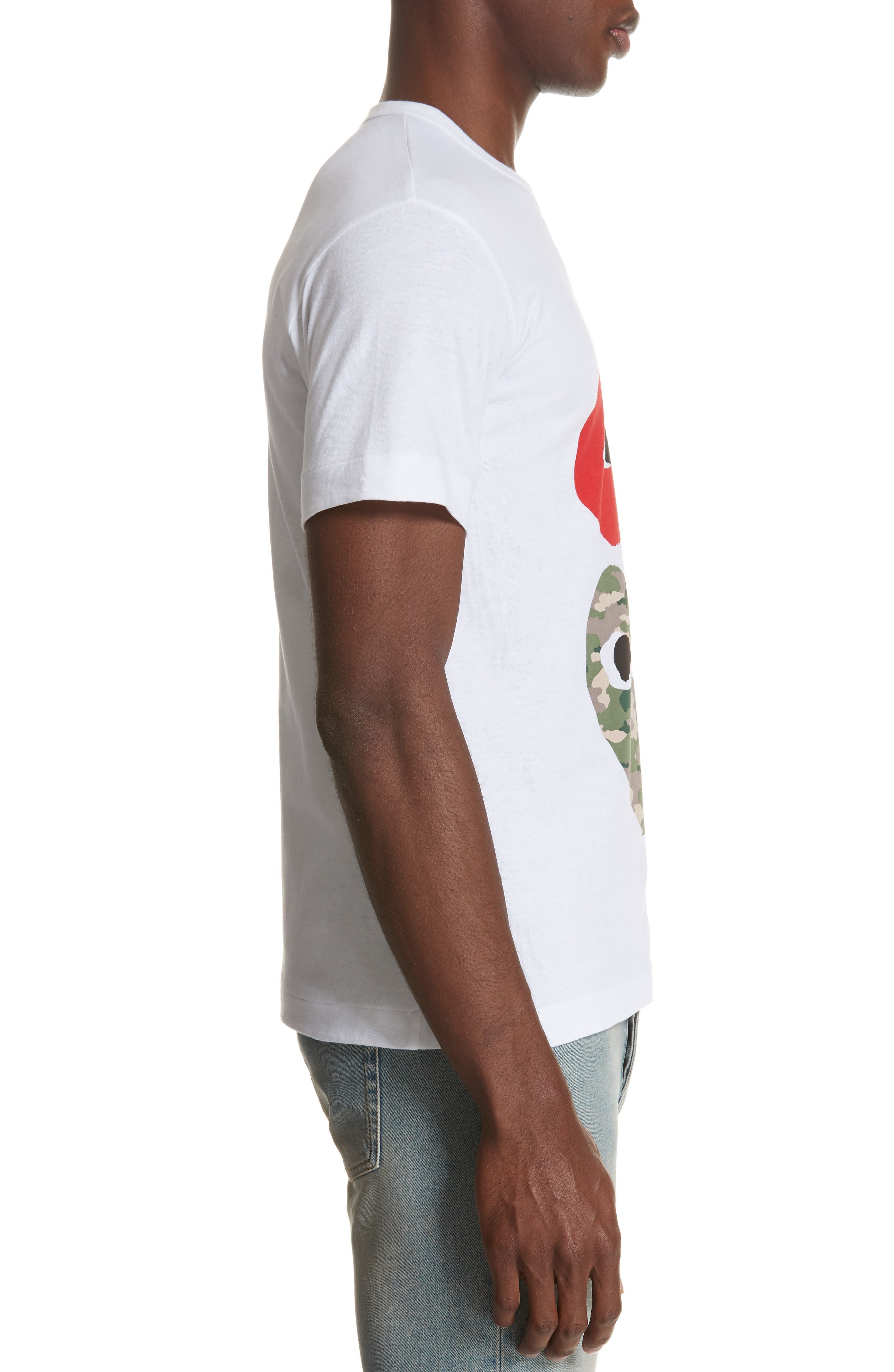 Camo Double Heart T-Shirt - 3