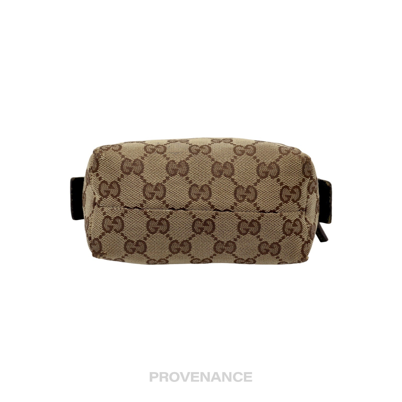 Gucci Zip Pouch - GG Canvas Forest Green - 3