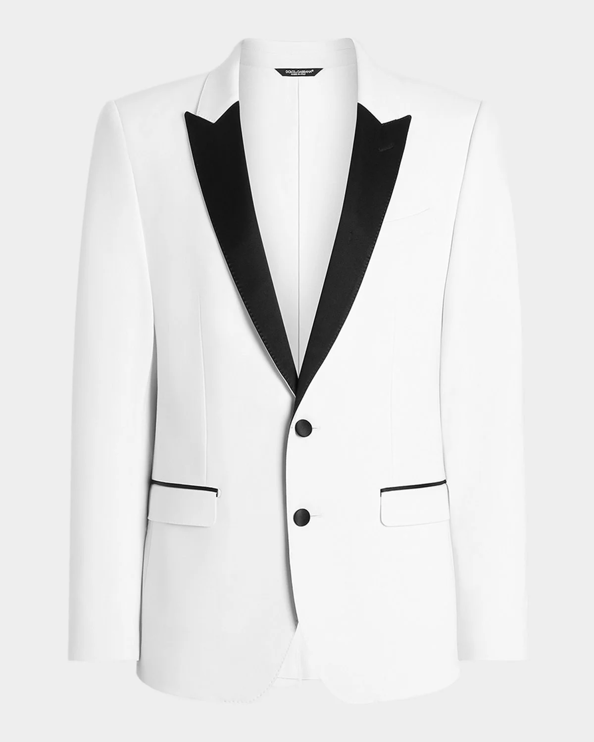 Virgin Wool-Blend Single-Breasted Blazer - 1