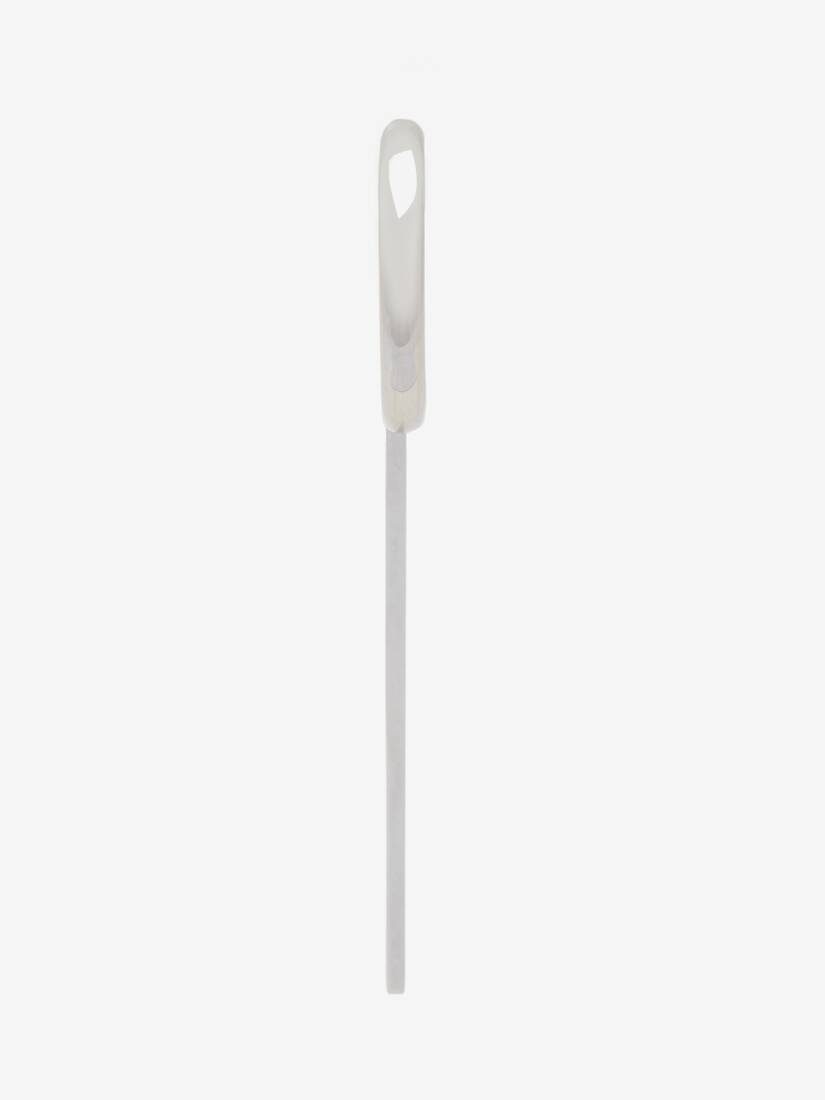 Women's Stick Earring in Antique Silver - 2