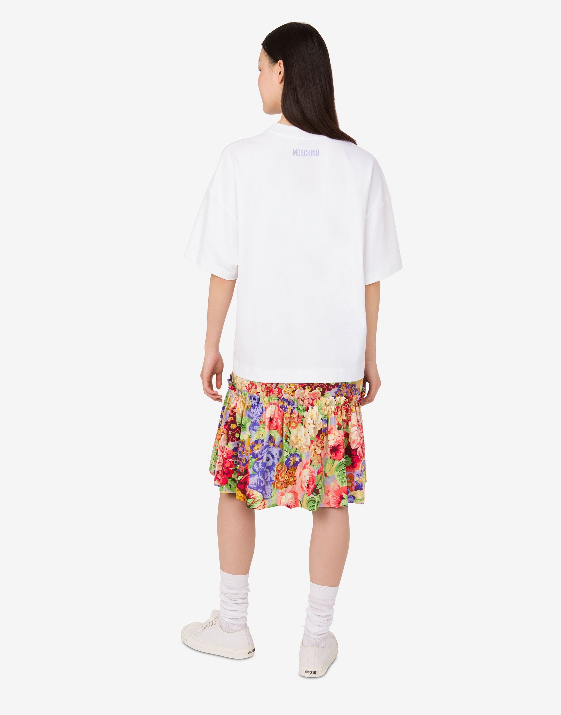 OVERSIZED COTTON DRESS MOSCHINO TEDDY BEAR - 2