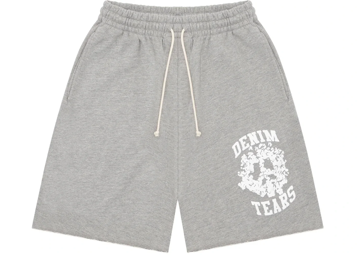 Denim Tears Denim University Shorts Grey - 1