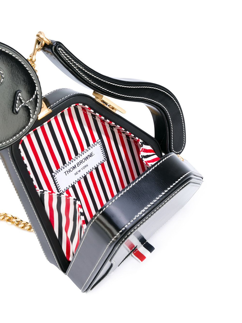 CAT ICON CALFSKIN CLUTCH BAG 5