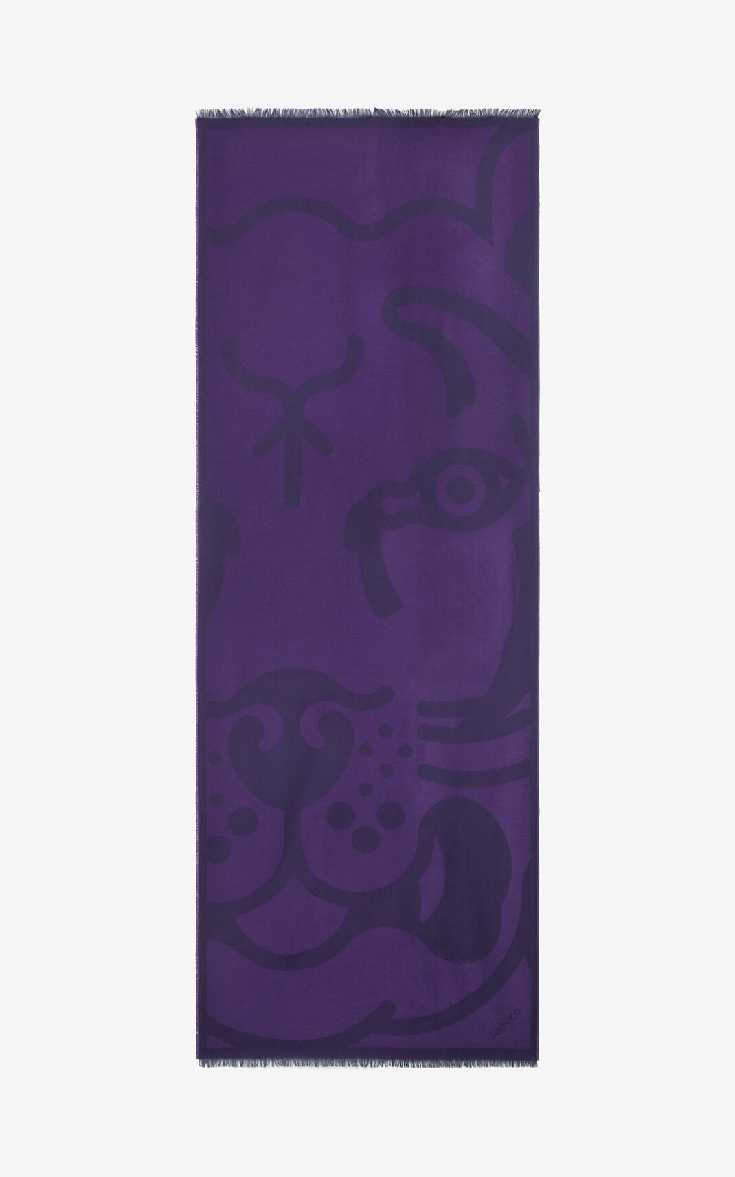 K-Tiger wool stole - 1