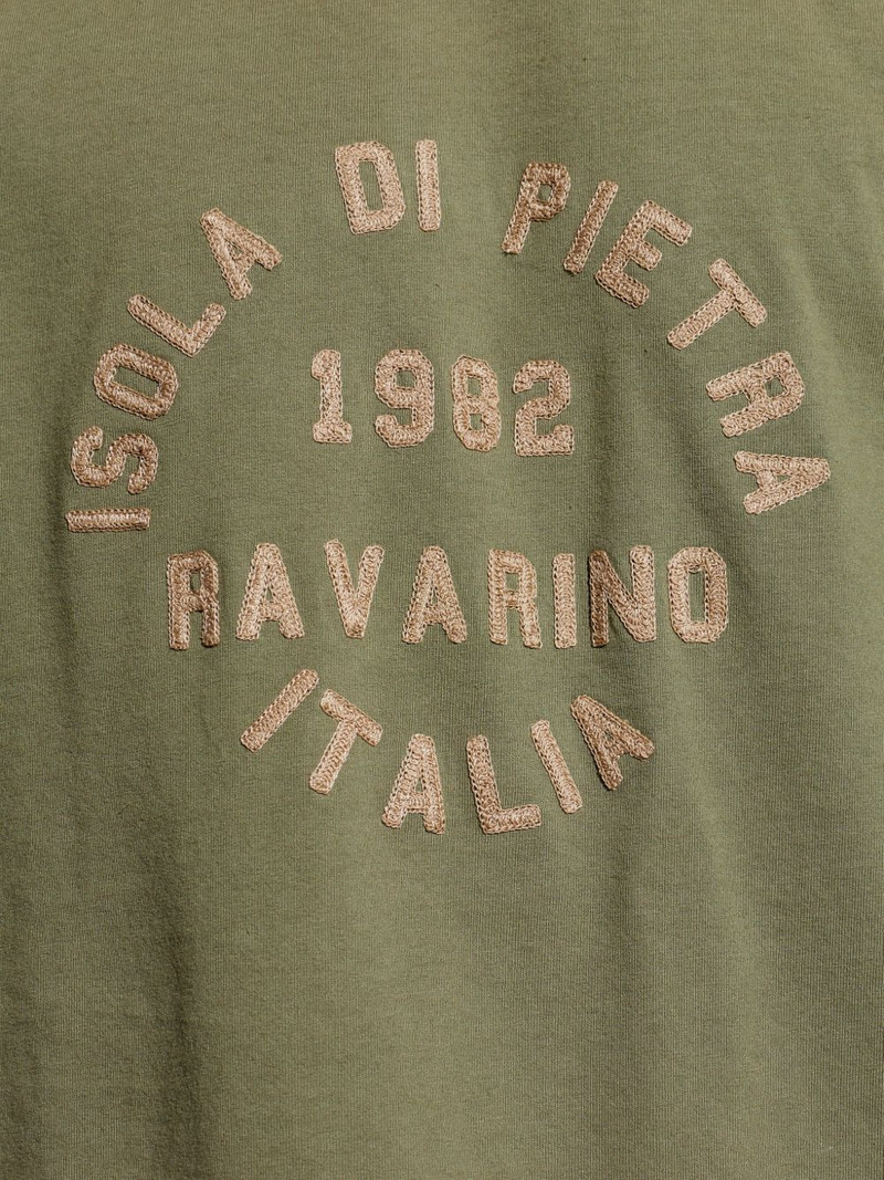 logo-embroidered T-shirt 5