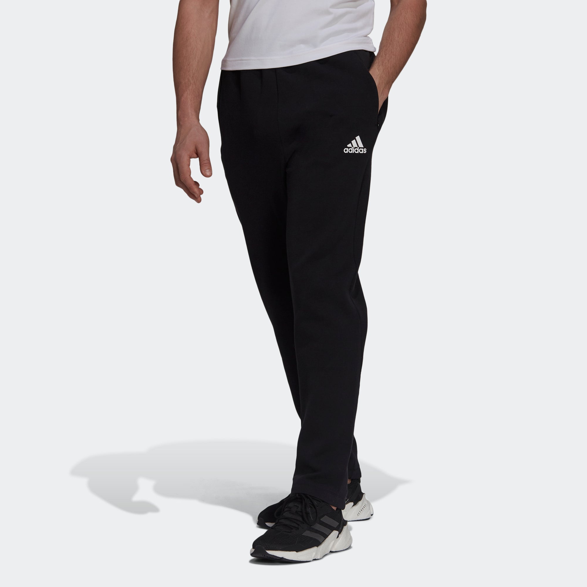 Men's adidas Zne Pant Logo Cone Sports Pants/Trousers/Joggers Black GT9781 - 3