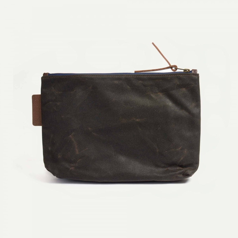 Bleu de Chauffe ZÈBRE VANITY CASE - KHAKI WAX outlook