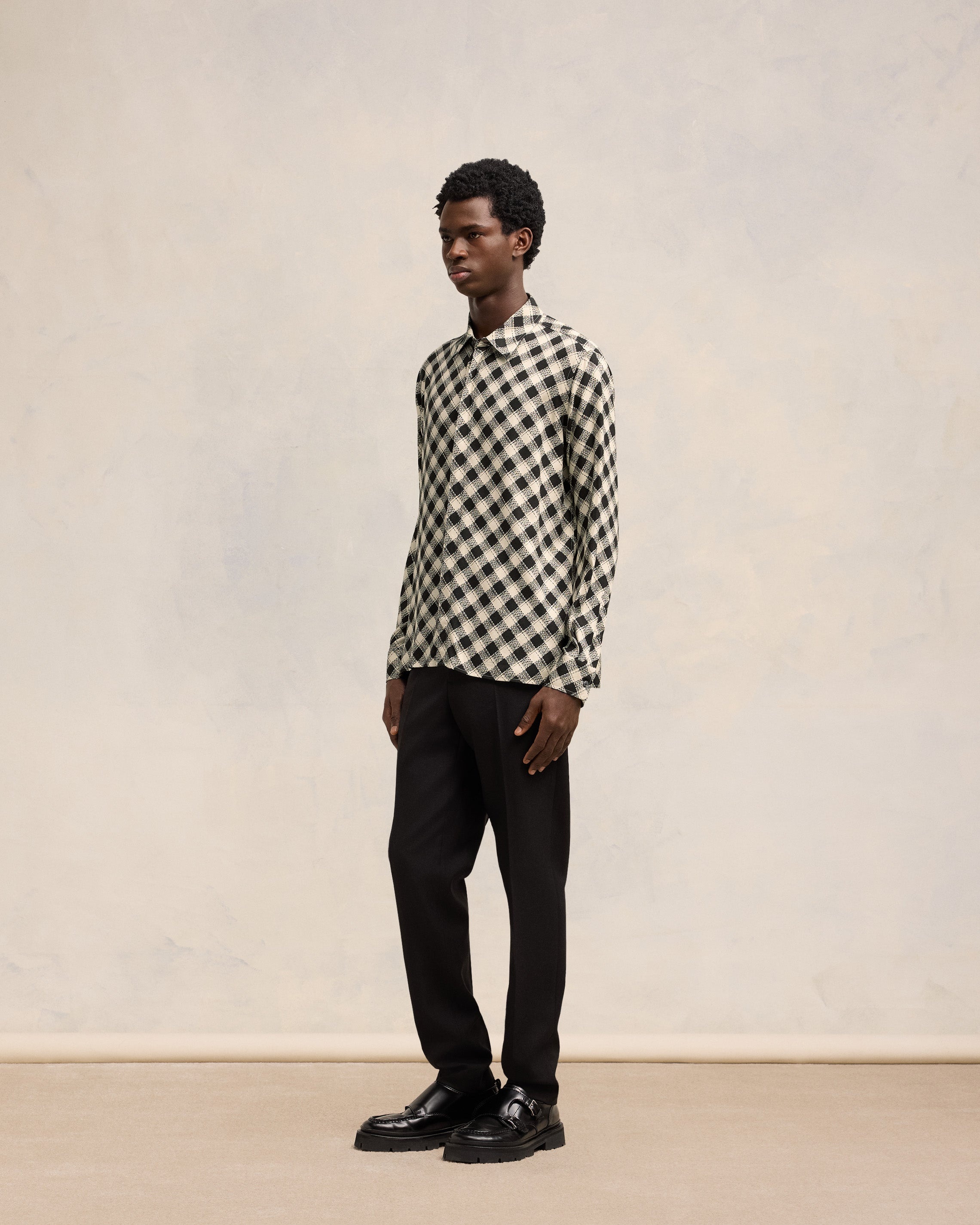 DOUBLE TOPSTITCHING CLASSIC SHIRT - 6