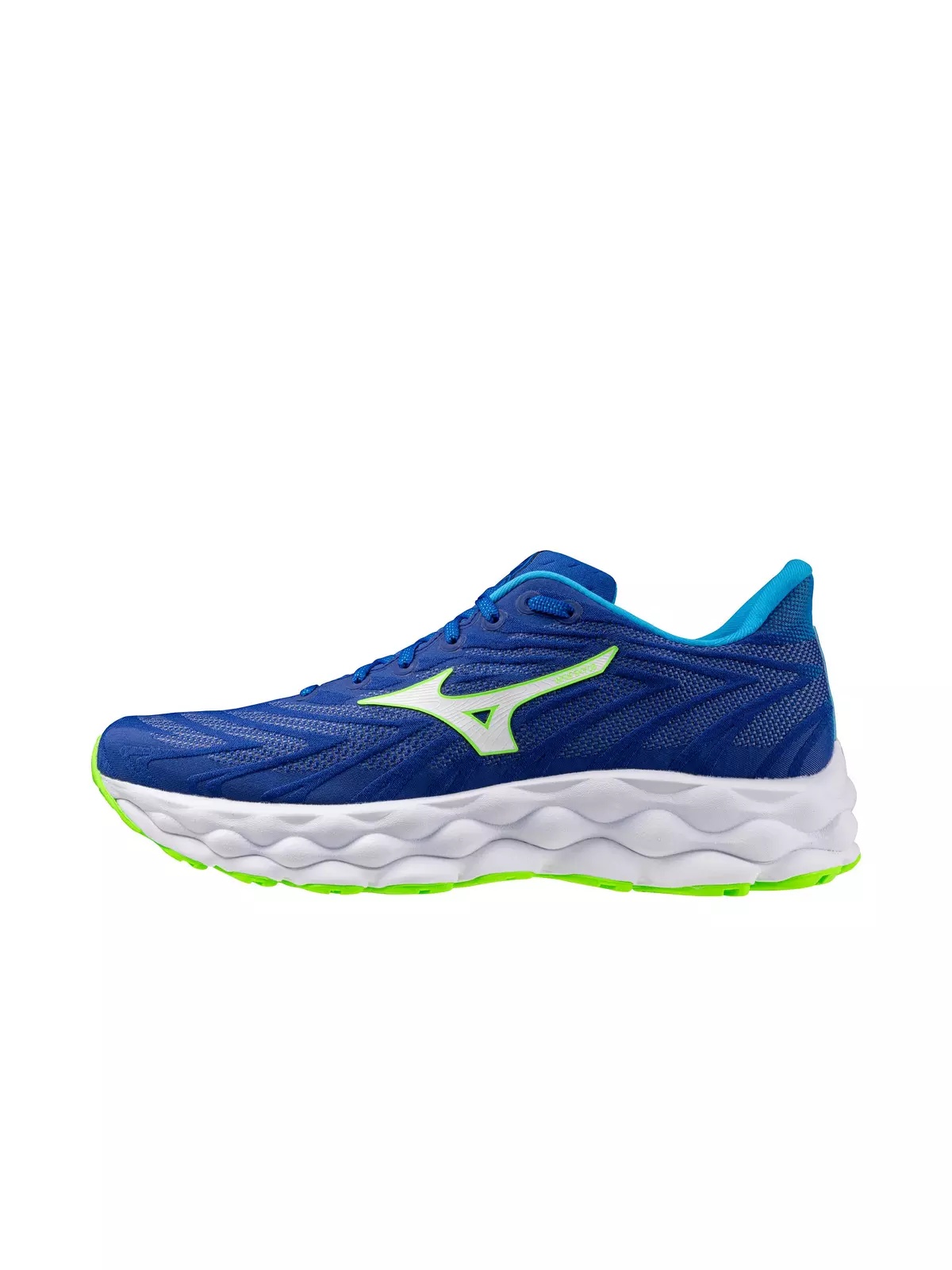 Wave Sky 8 "Reflex Blue/White" Men's Running Shoe - 2
