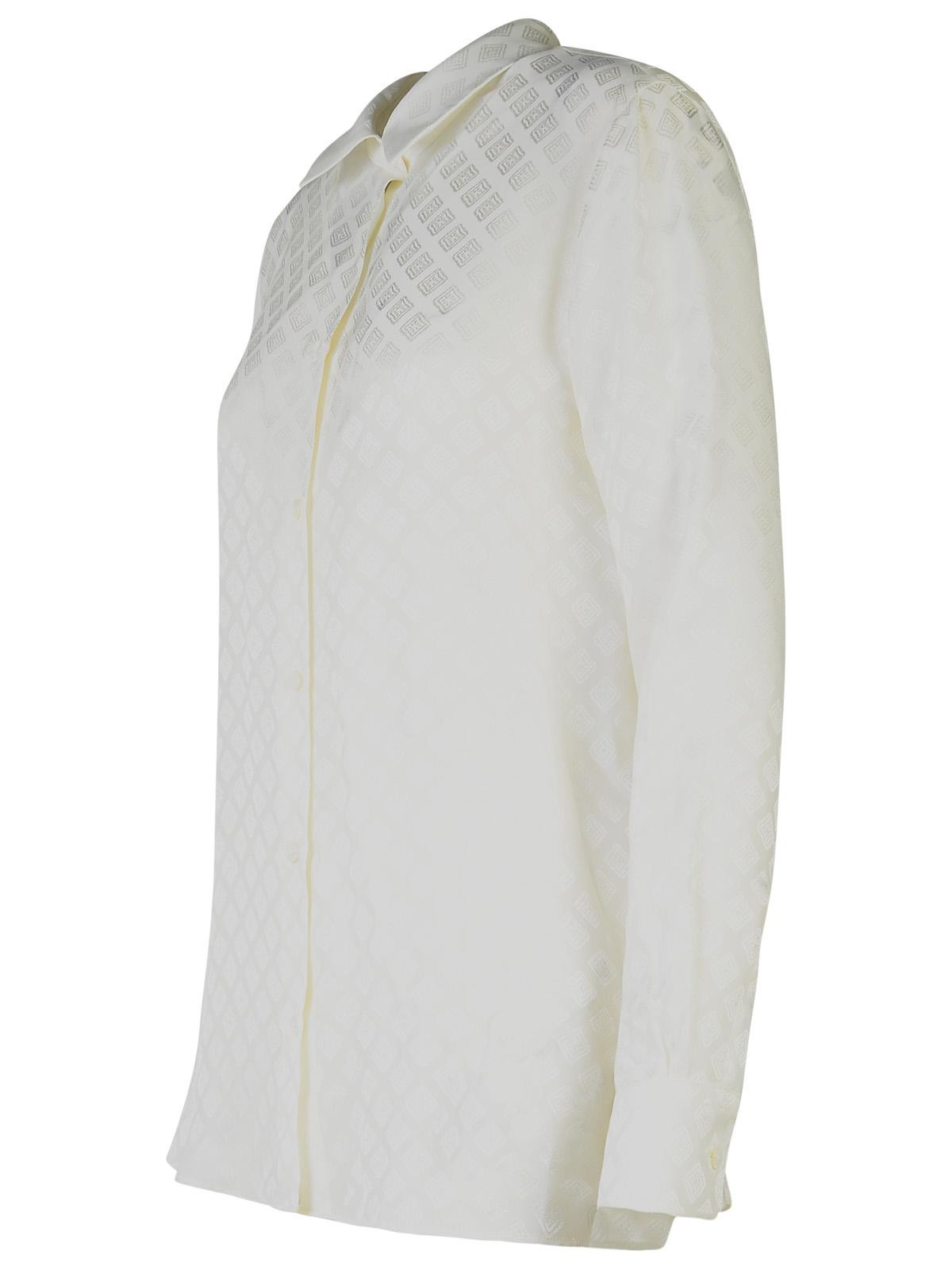 Etro White Silk Blend Shirt Women - 2