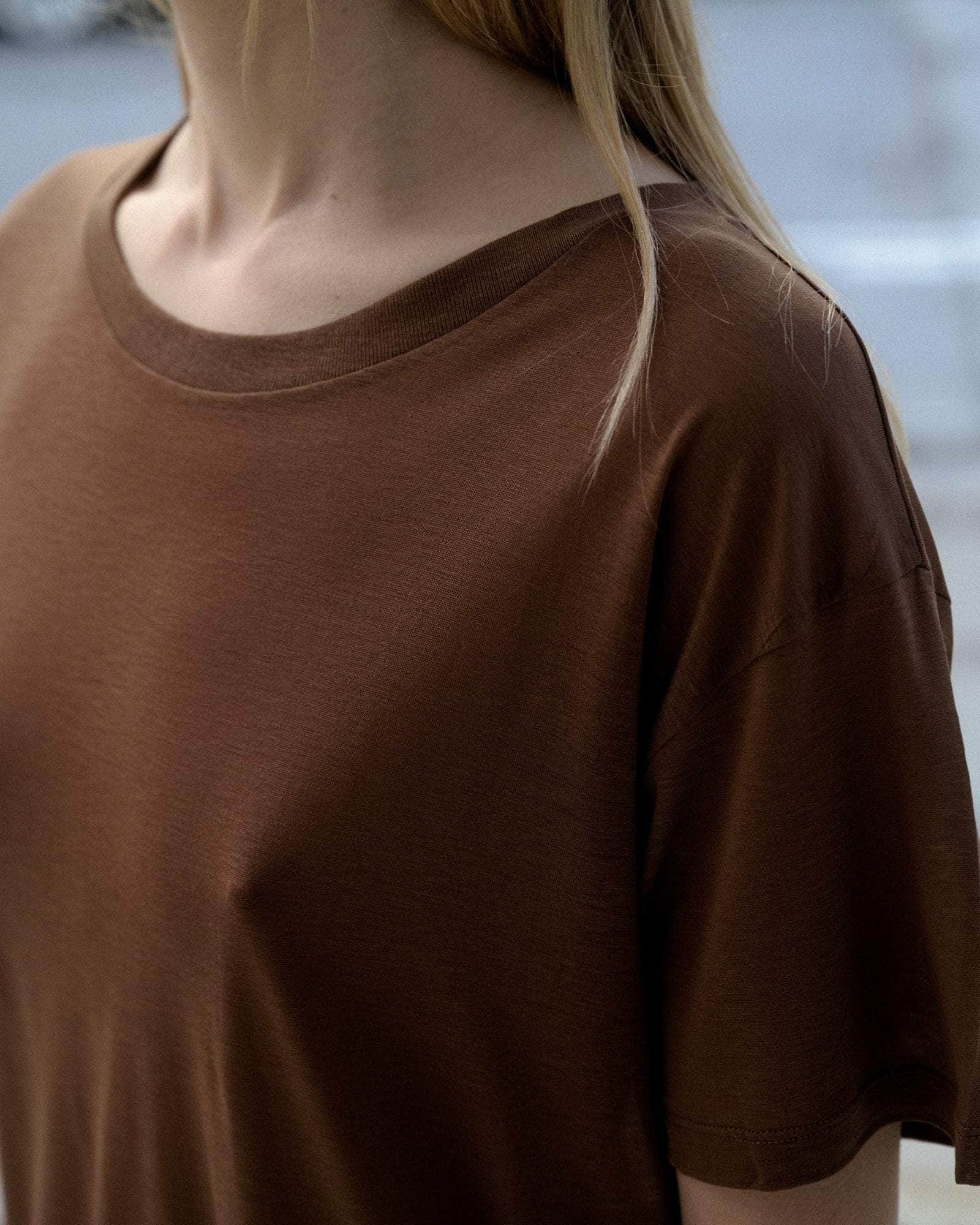 Loose Tee Shirt - Bamboo Lyocell - 4